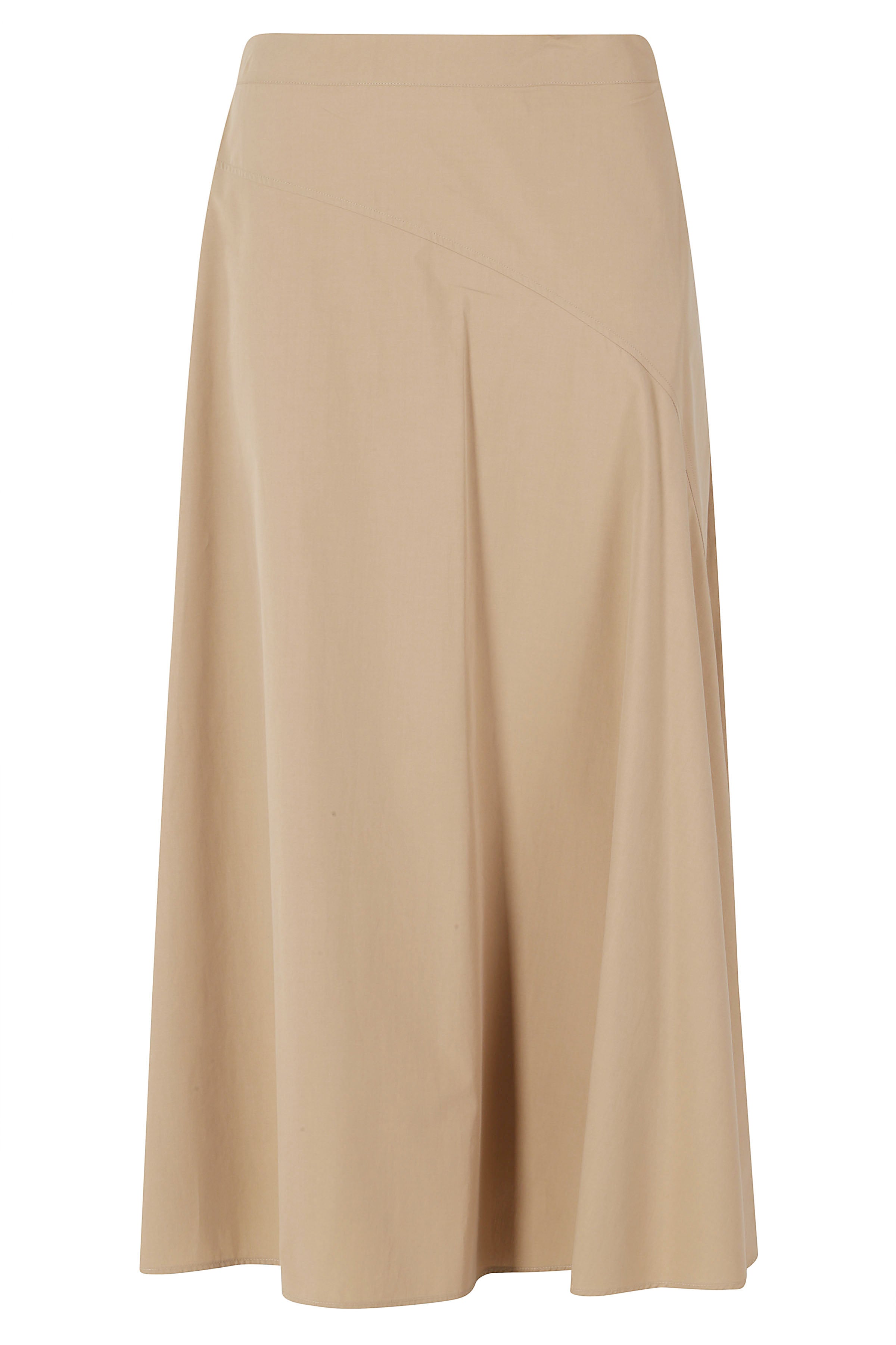 Zattera Brown Cotone Gonna