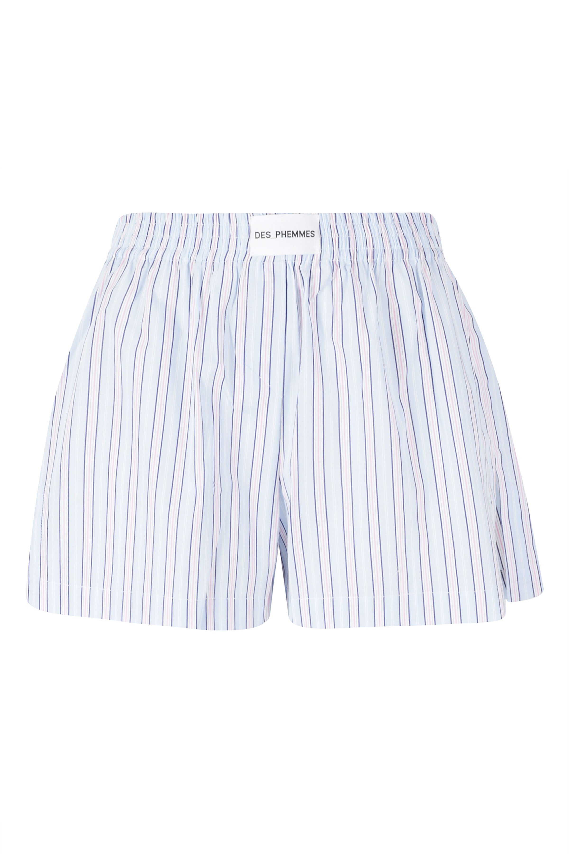 Boxer Shorts Blue Cotone