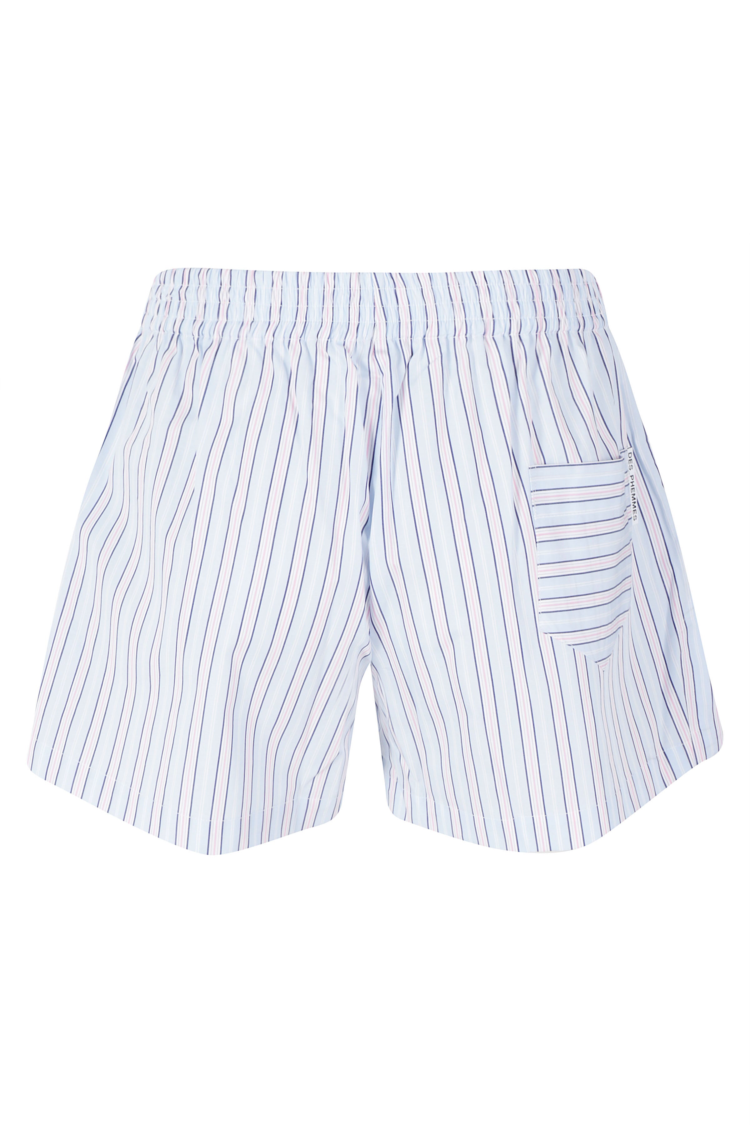 Boxer Shorts Blue Cotone