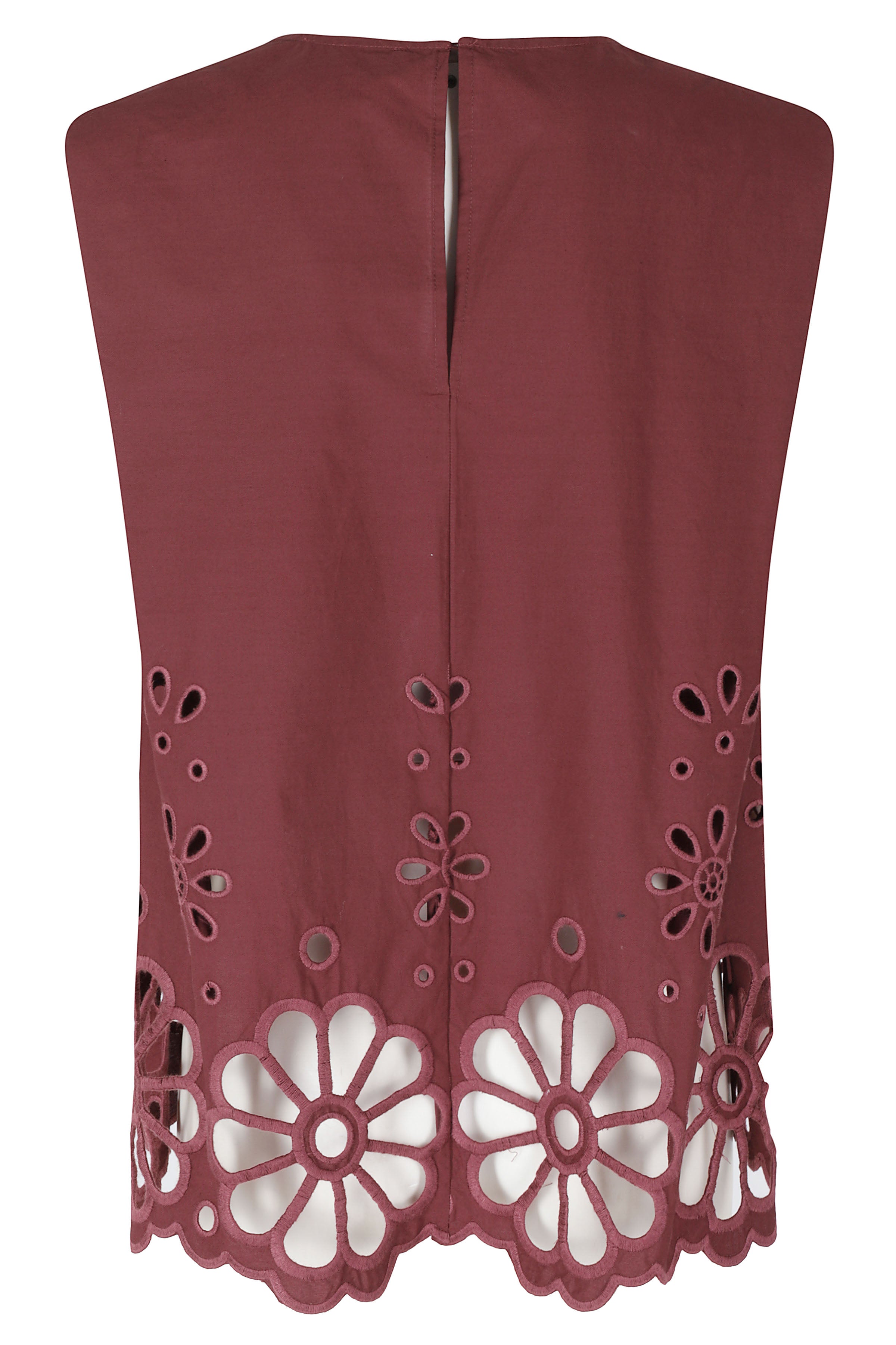 Blusa Red Cotone Maglia