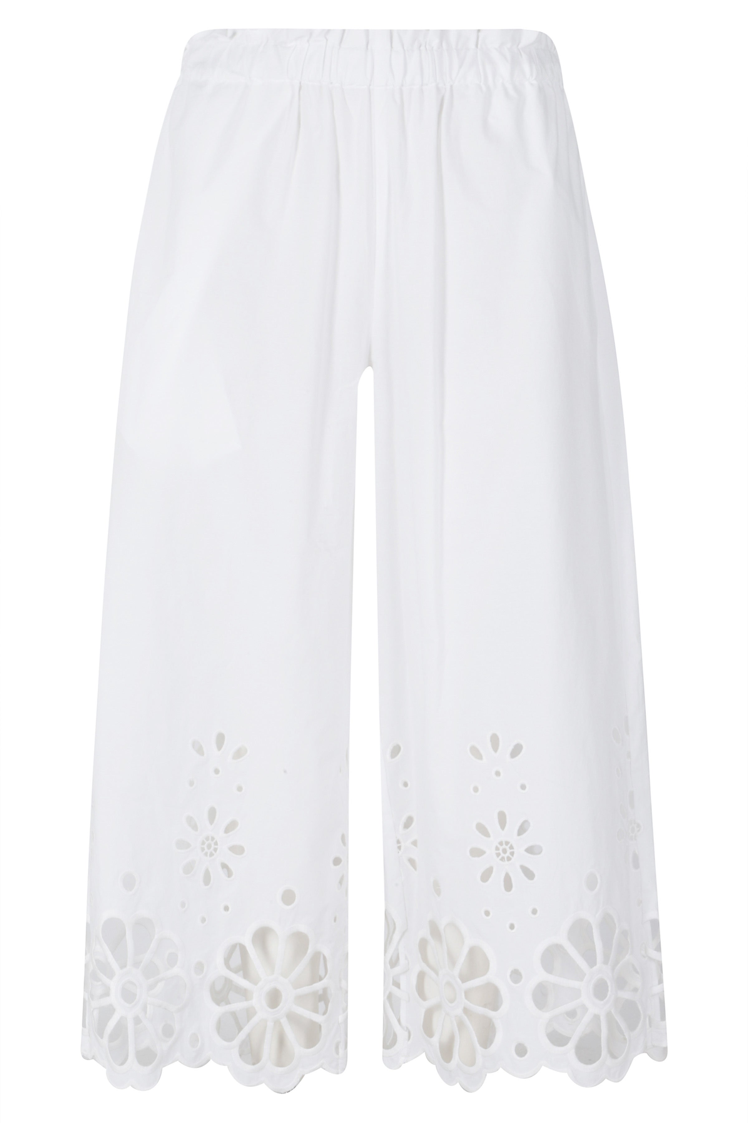 Pantalone White Cotone Pantaloni