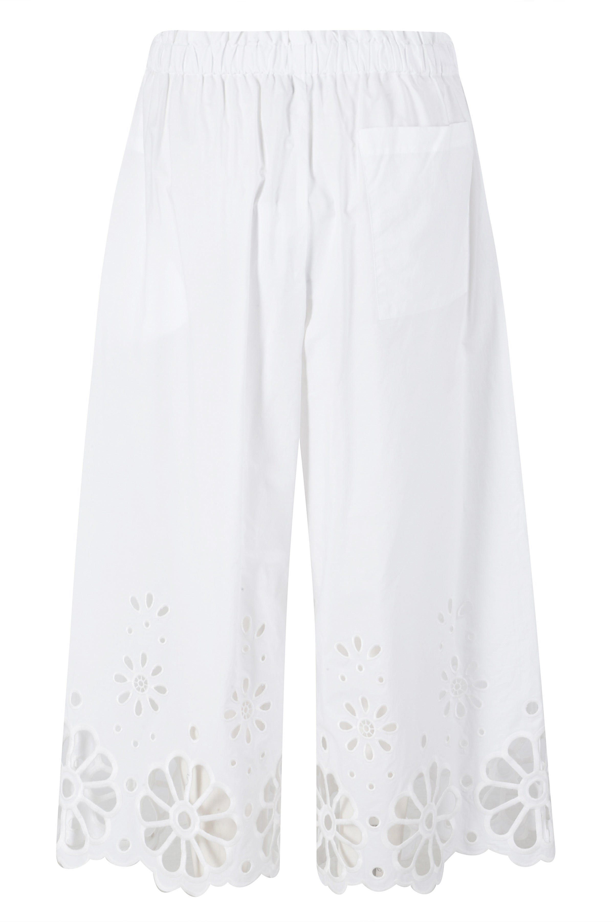 Pantalone White Cotone Pantaloni