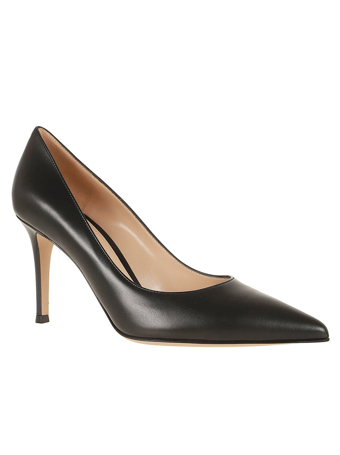 Gianvito 85 Vitello Black Cuoio; Calzature