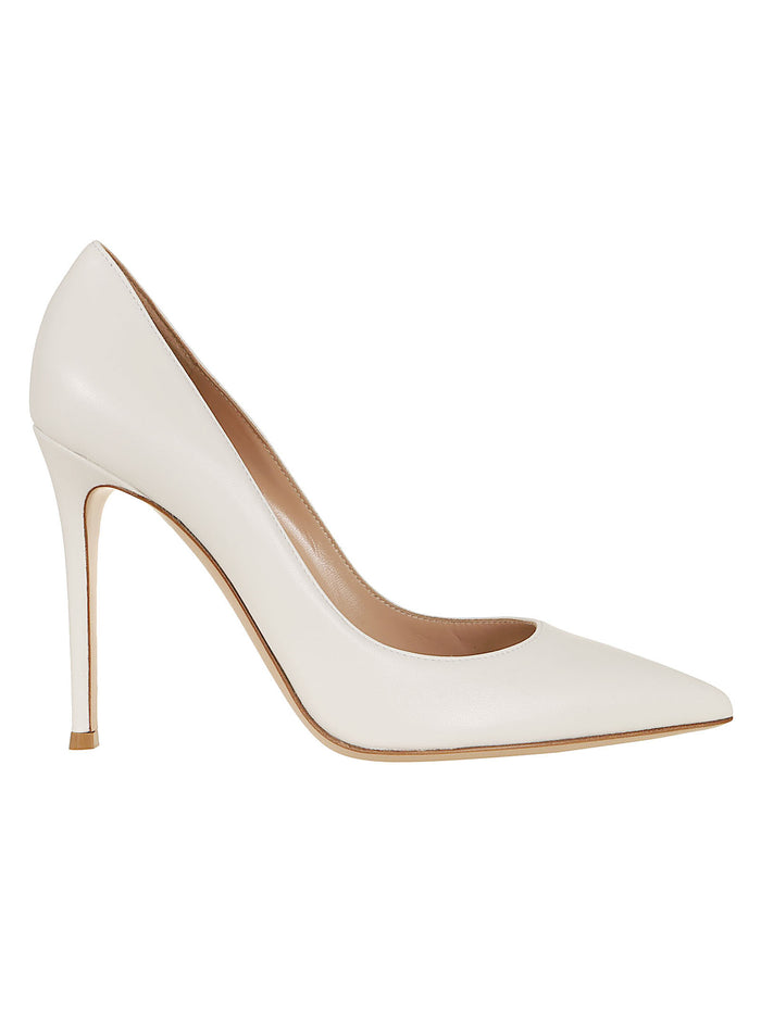 Gianvito 105 Nappa White Cuoio; Calzature