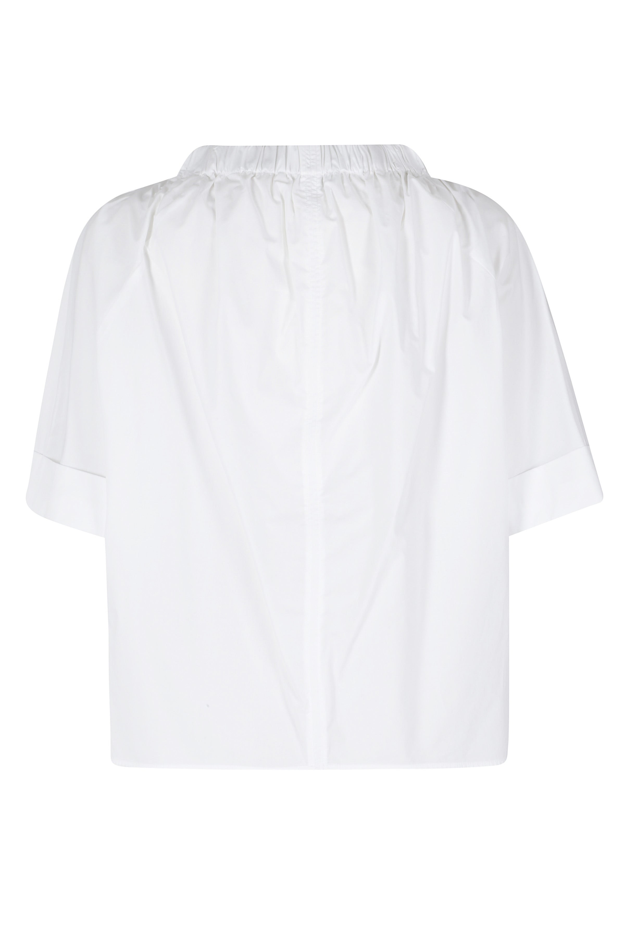 Blusa White Cotone Camicia