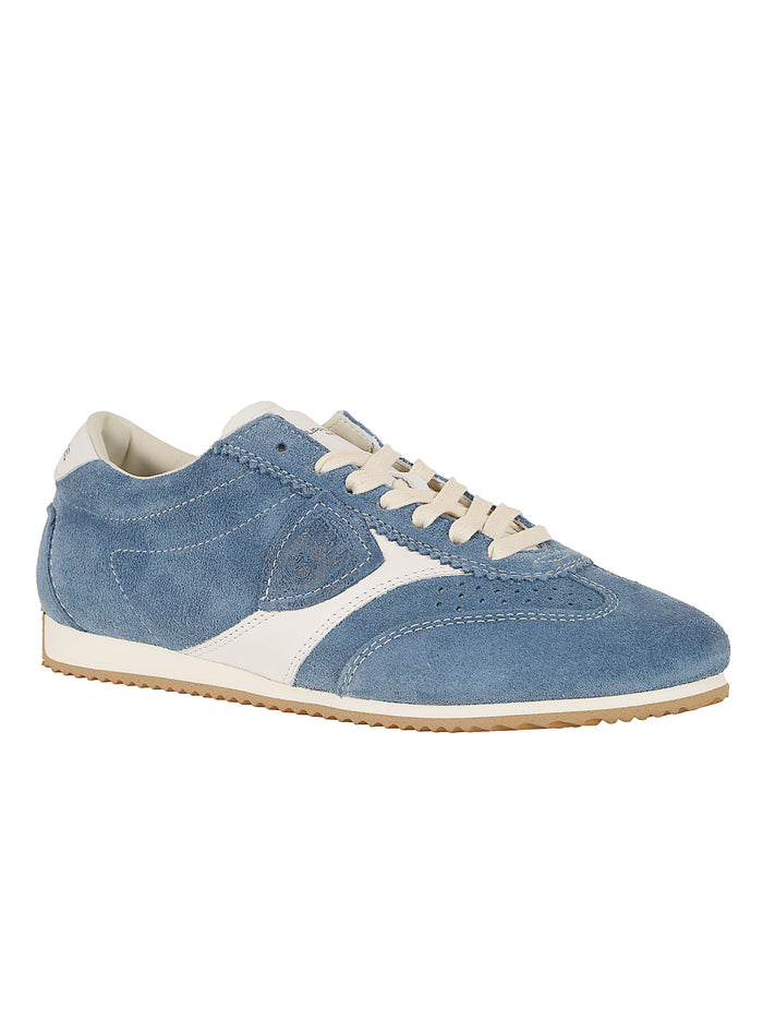 Planche Low Woman Blue Calf Leather Calzature