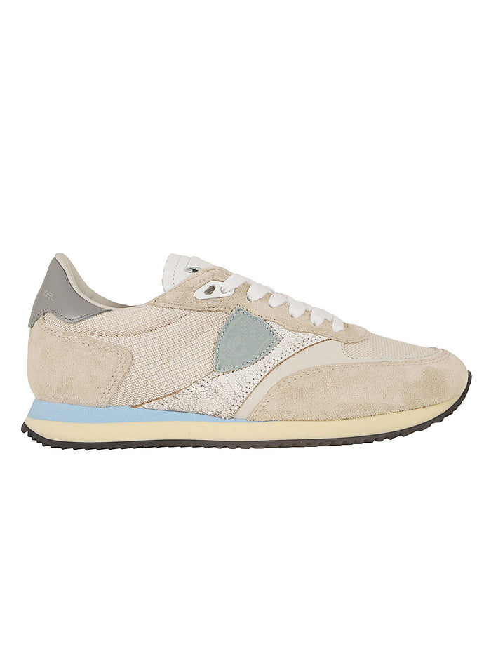 Blville Low Woman Nude & Neutrals Calf Leather - Textile Calzature