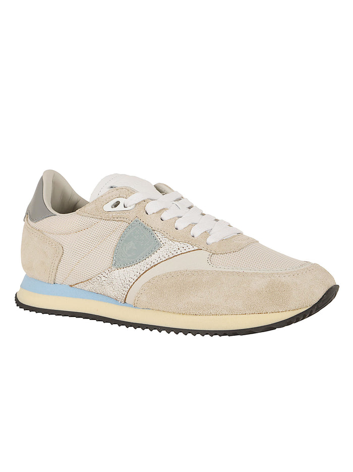 Blville Low Woman Nude & Neutrals Calf Leather - Textile Calzature