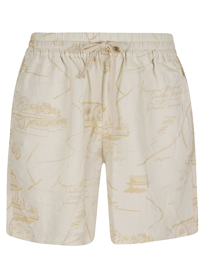 Lightweight Shorts Nude & Neutrals Viscose