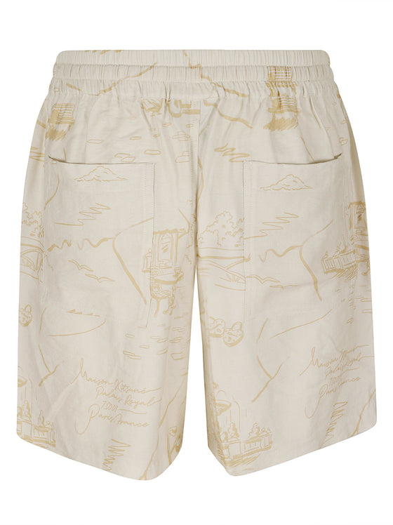Lightweight Shorts Nude & Neutrals Viscose