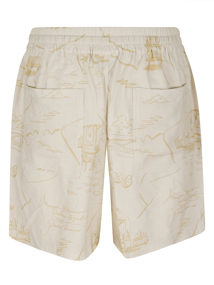Lightweight Shorts Nude & Neutrals Viscose