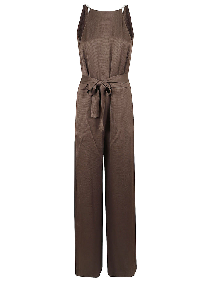 Abito Rosa Raso Fluido Brown Ac - Vi