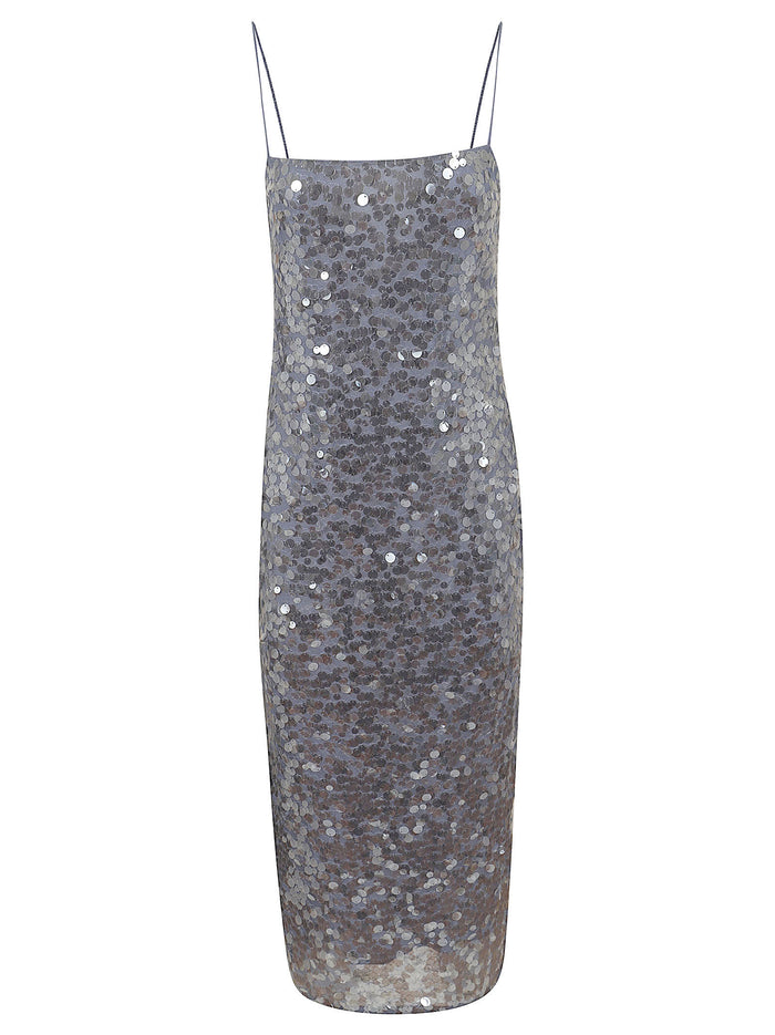 Woven-Slip Dress-Dresses Blue Abito