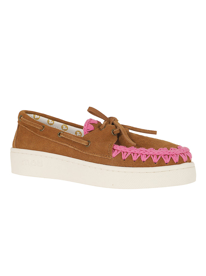 Summer Sneaker Suede Brown Leather | Calzature