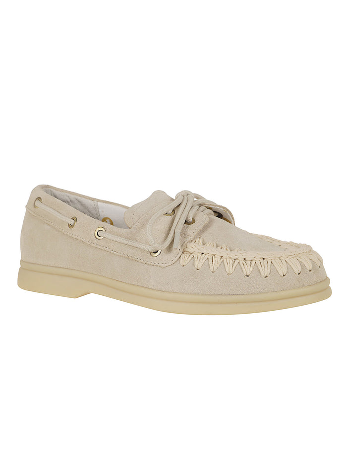 Suede Moccasin Nude & Neutrals | Leather Calzature