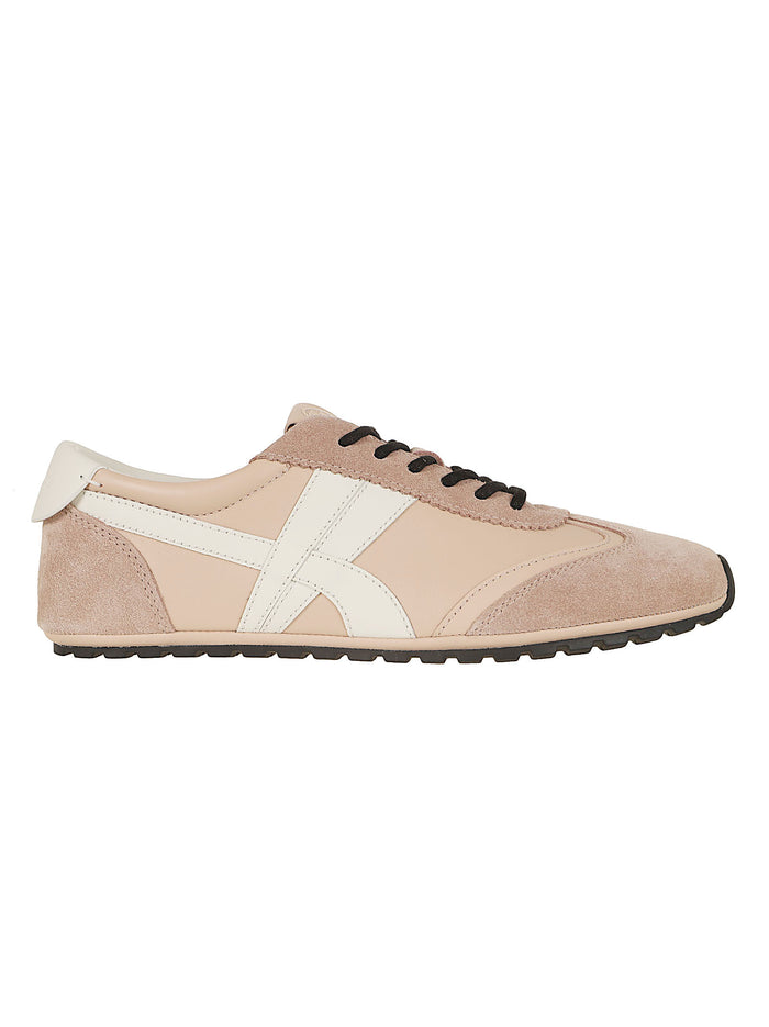 Hank Field Sneaker Rose Silk - Mal Pink & Purple Bovine Leather Calzature