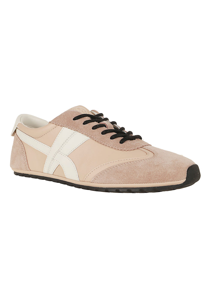 Hank Field Sneaker Rose Silk - Mal Pink & Purple Bovine Leather Calzature