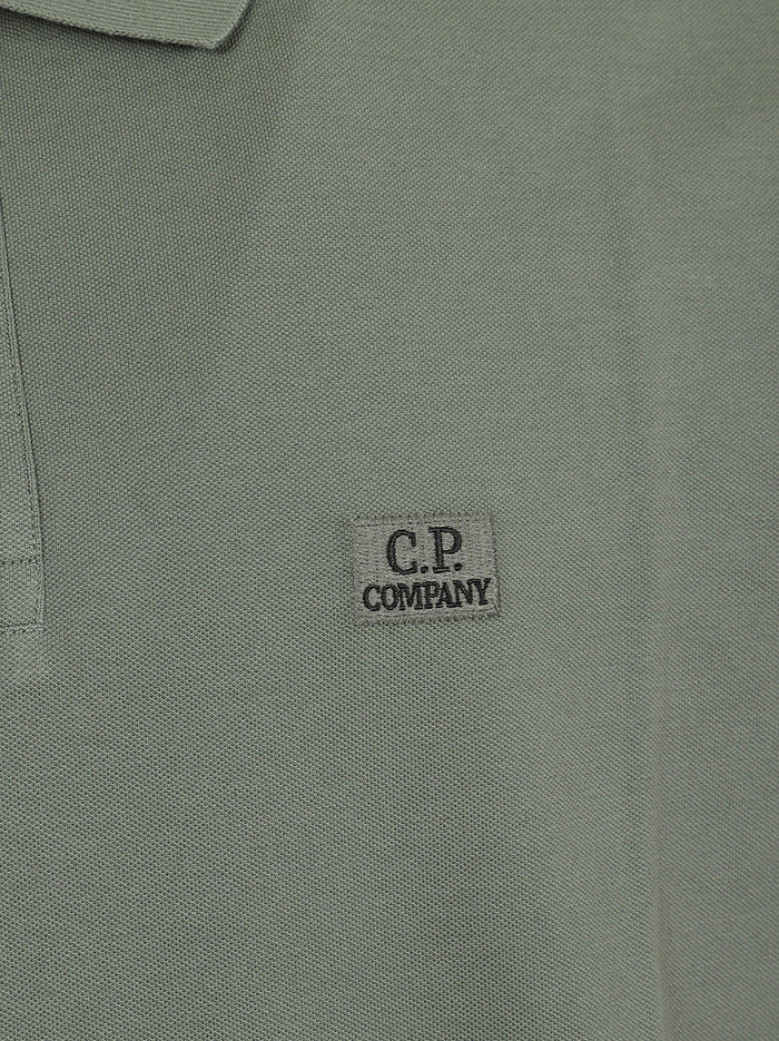 Stretch Piquet Short Sleeve Polo Green Co Ea