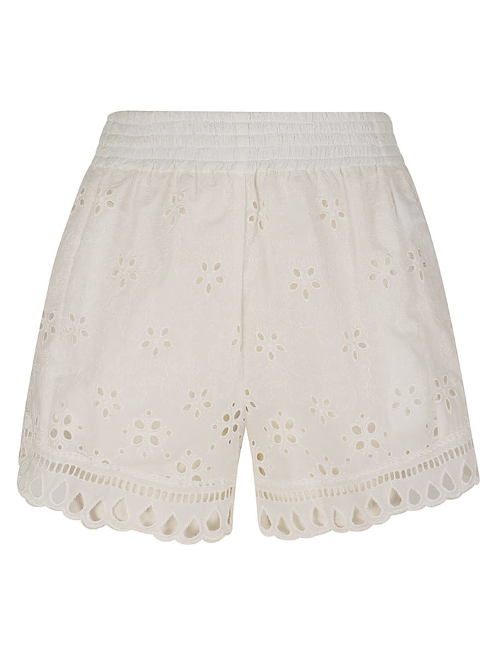 Pantalone Short White Pantaloni