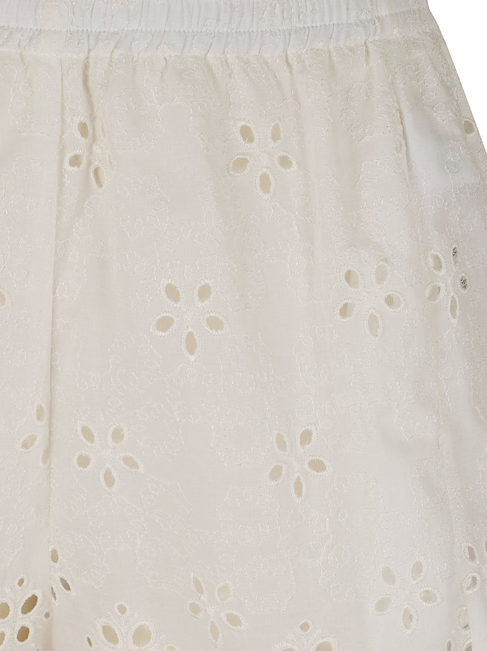 Pantalone Short White Pantaloni