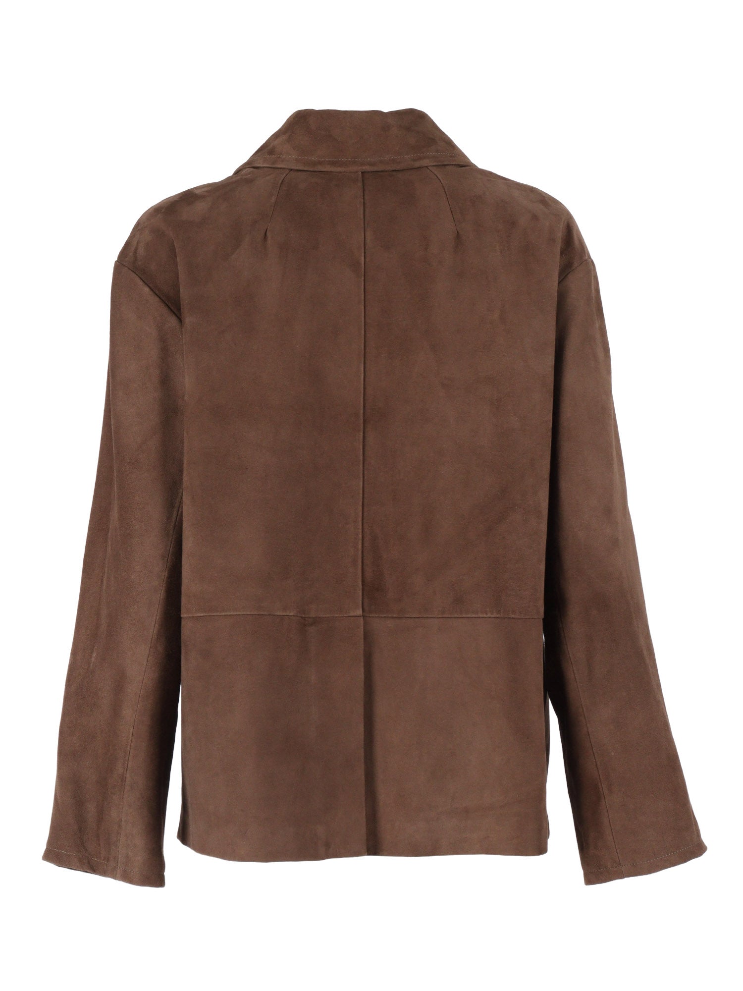 LEATHER JACKET Brown