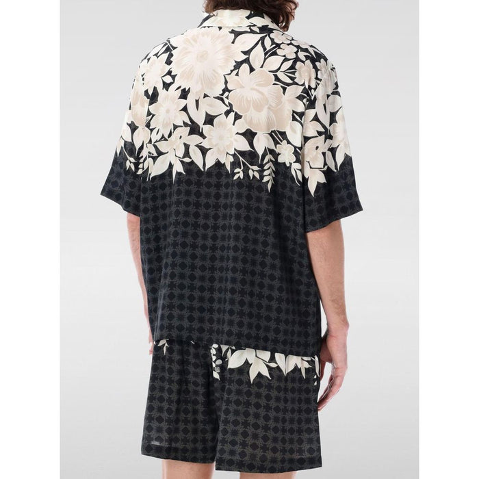 Amiri Silk shirt in black — view 2