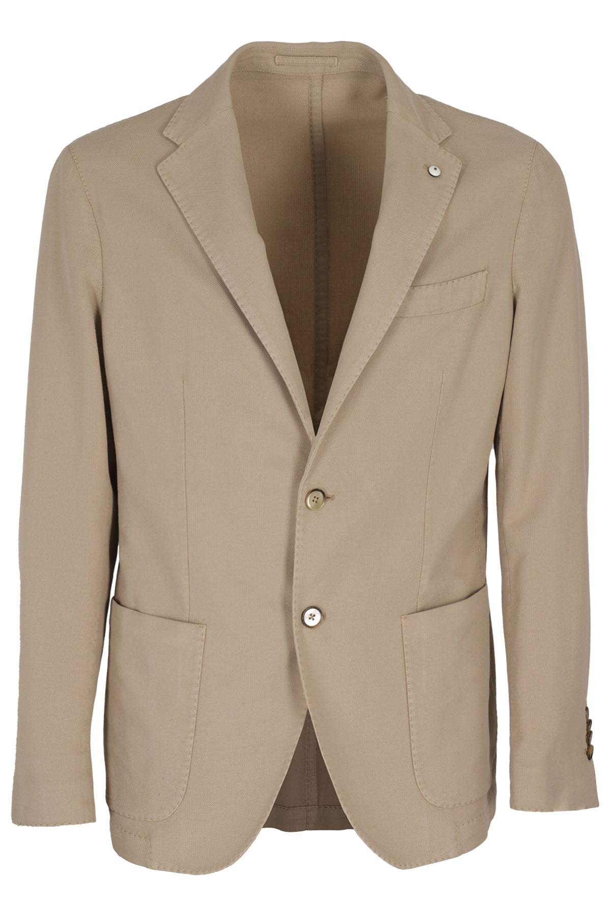Cotone Lyocell Brown Elastico Giacca