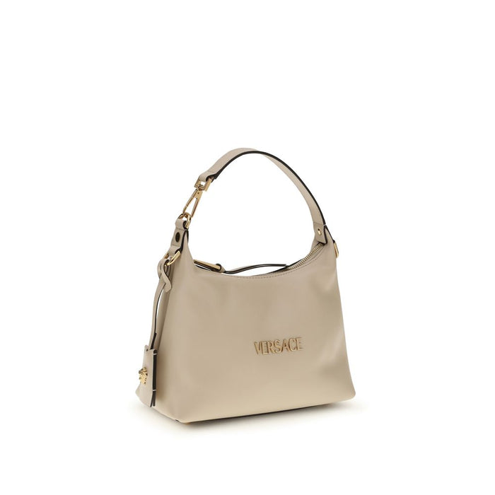 Beige Calf Leather Bos Taurus Handbag Bag