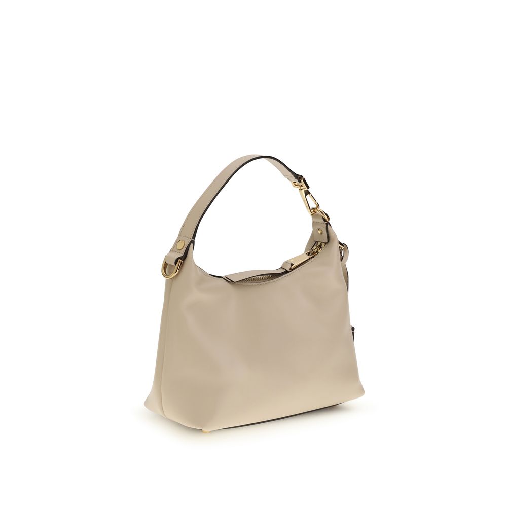 Beige Calf Leather Bos Taurus Handbag Bag