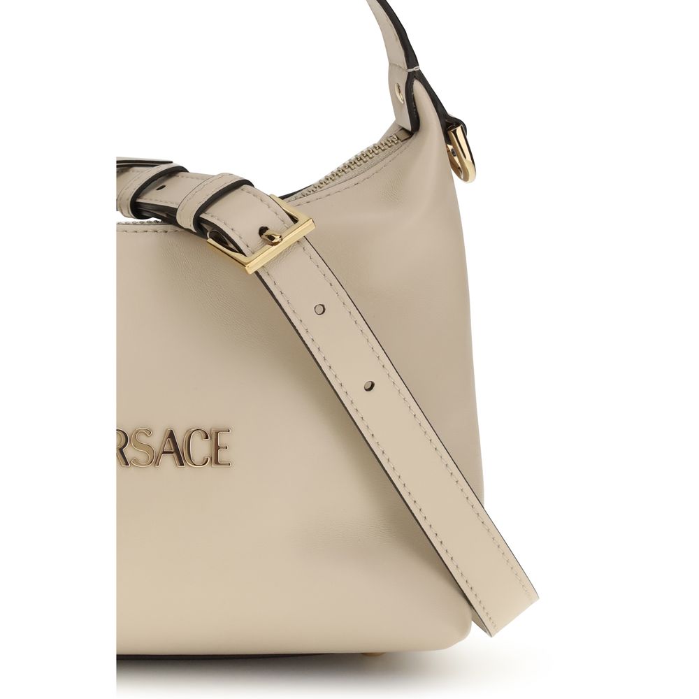 Beige Calf Leather Bos Taurus Handbag Bag