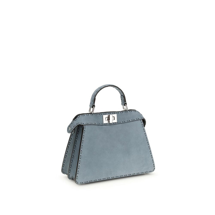 Blue Calf Leather Bos Taurus Handbag Bag