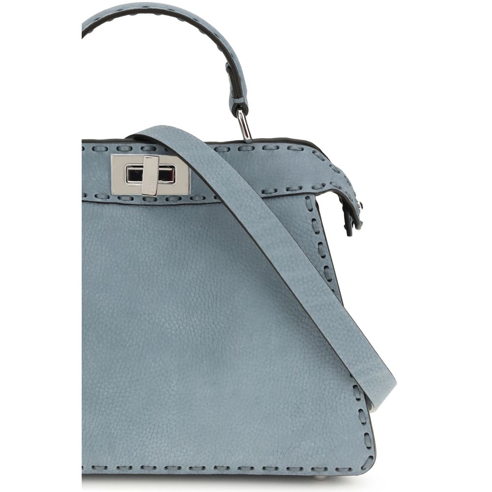 Blue Calf Leather Bos Taurus Handbag Bag