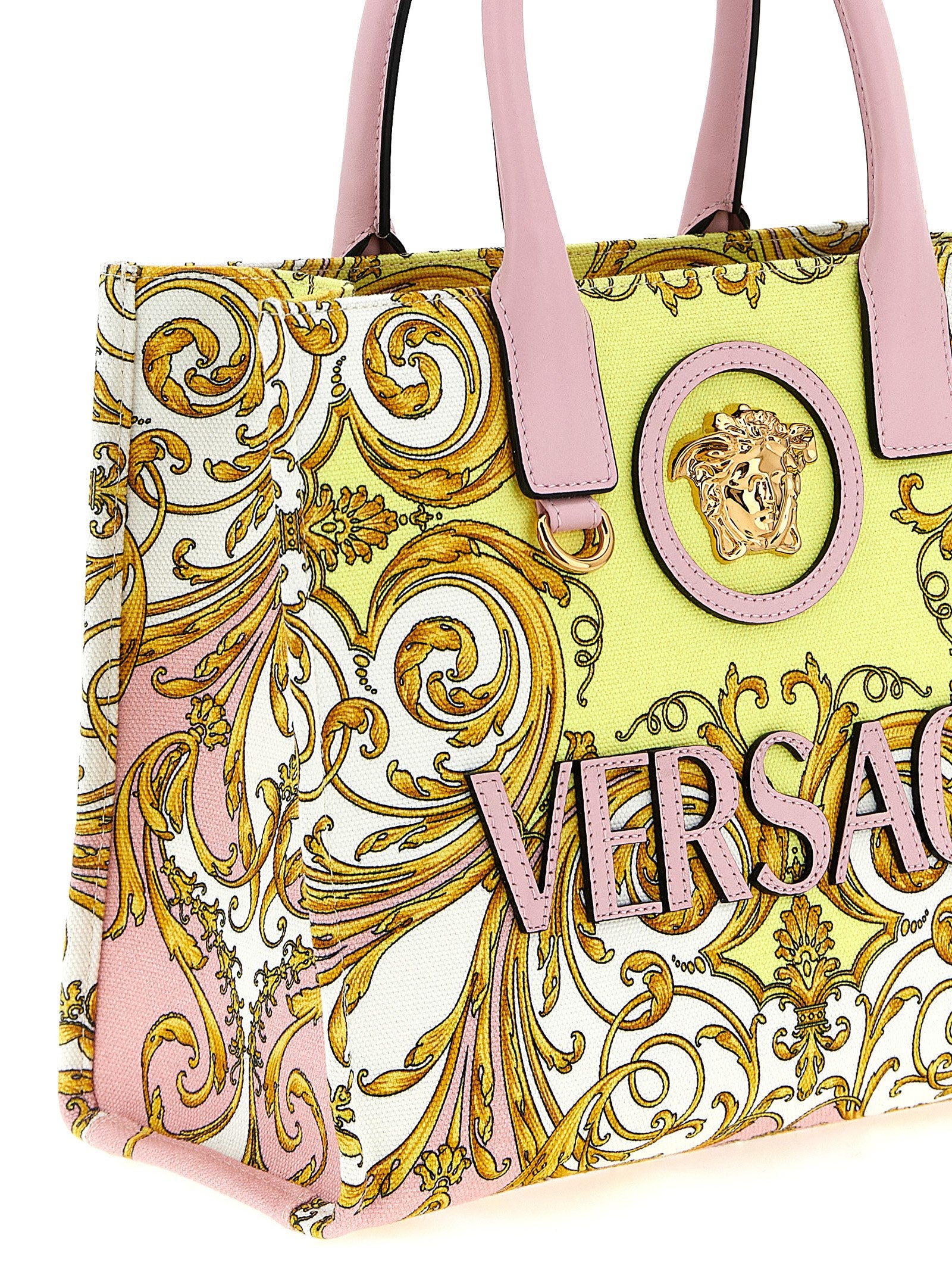La Medusa shopping bag Multicolor Cotton Tote