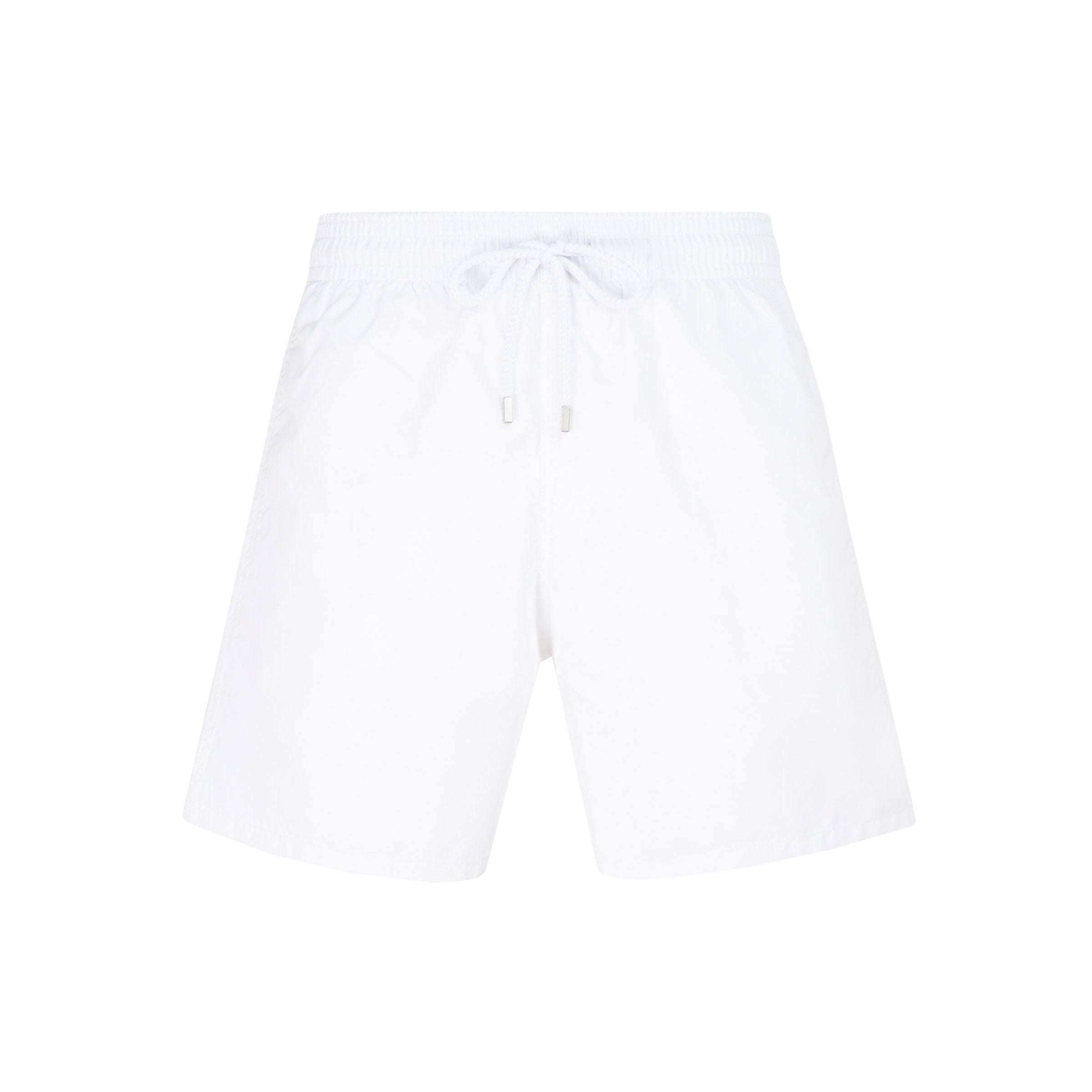 Moorea Swim Shorts White Recycled Polyamide Swimwear