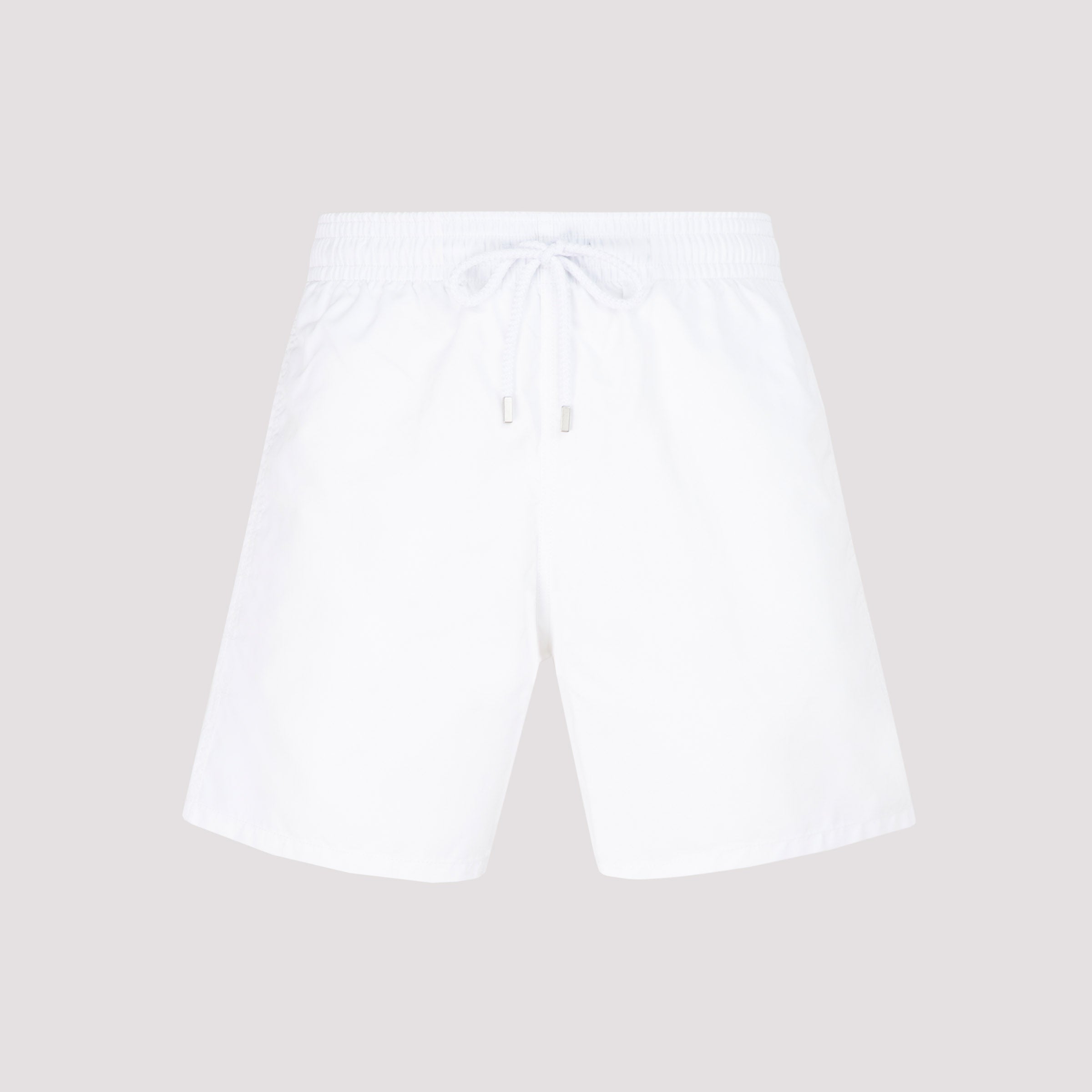 Moorea Swim Shorts White Recycled Polyamide Swimwear