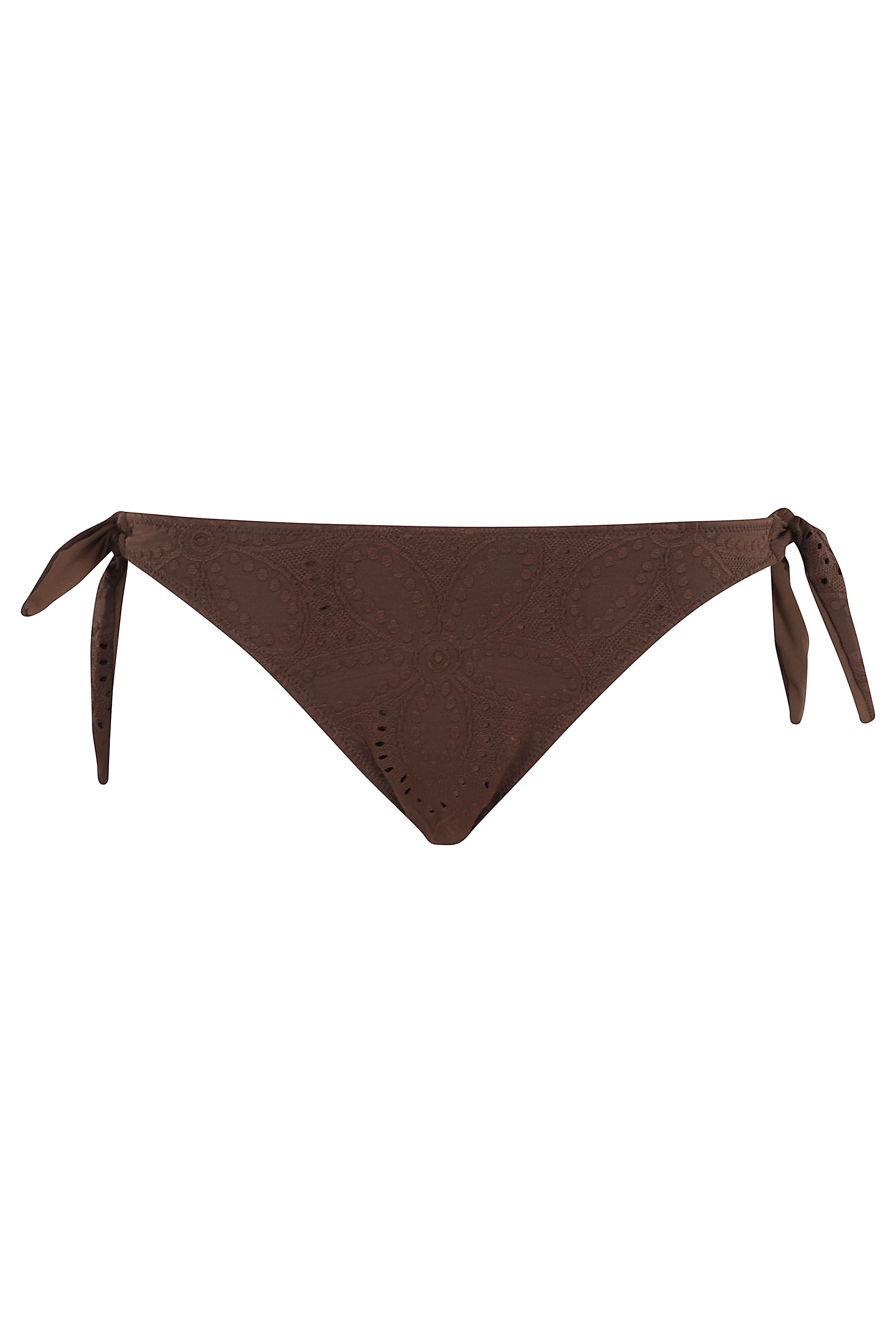 Side Tie Normal Coverage Bikini Multicolour Poliammide Elastan Costume