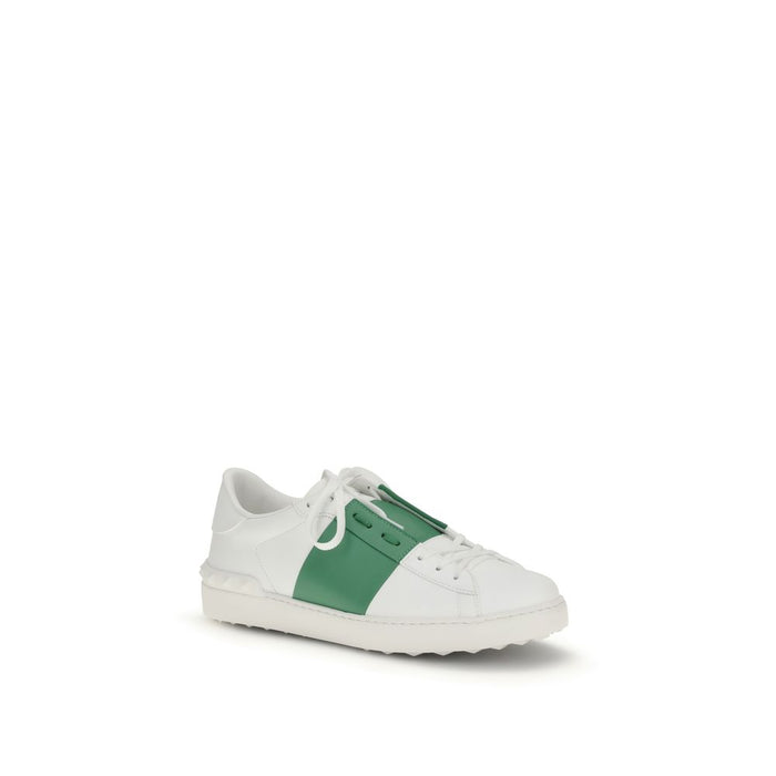 Valentino Garavani UPPER 100% Calf Leather Bos Taurus sneaker in white — view 2
