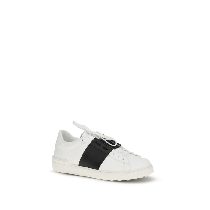 Valentino Garavani Upper 100% Calf Leather Bos Taurus sneaker in white — view 2