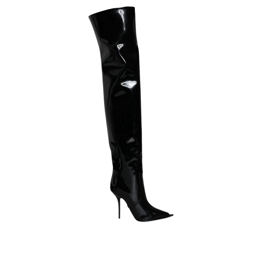 Dolce & Gabbana 39% Calf Leather boot in black