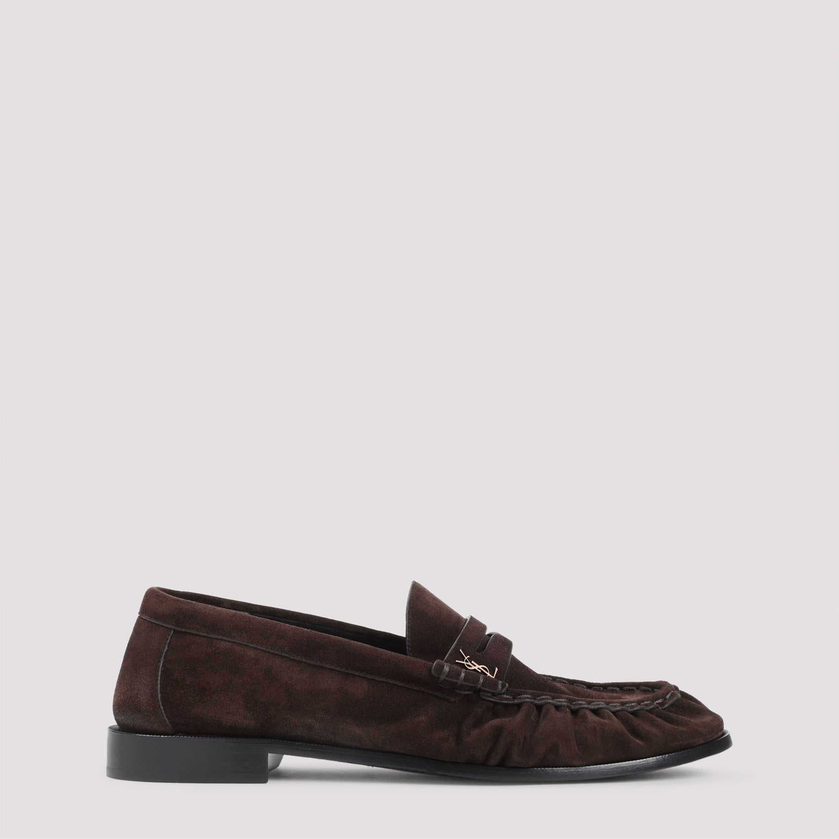 Le Loafers Brown Suede Leather Shoe