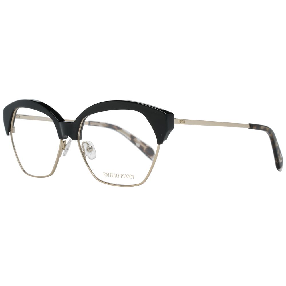 Black Metal Glasses (frames) Accessory