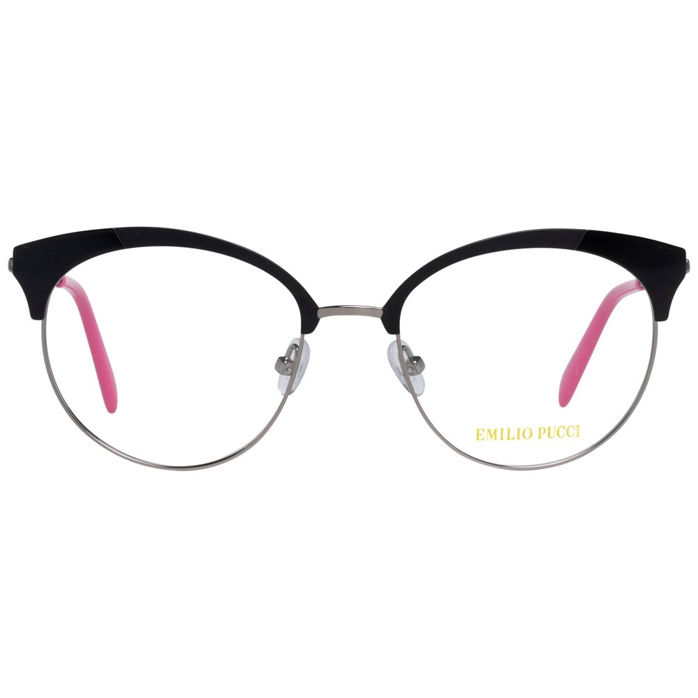 Black Metal Glasses (frames) Accessory