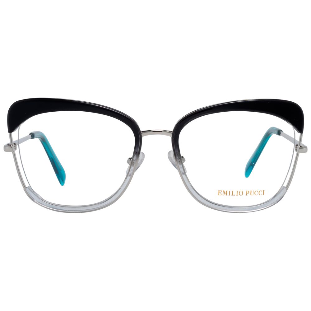 Black Metal Glasses (frames) Accessory
