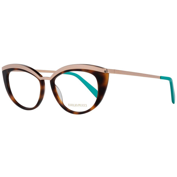 Emilio Pucci PUEP509252056AC Metal eyeglasses in brown
