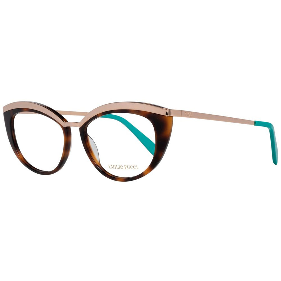 Emilio Pucci PUEP509252056AC Metal eyeglasses in brown