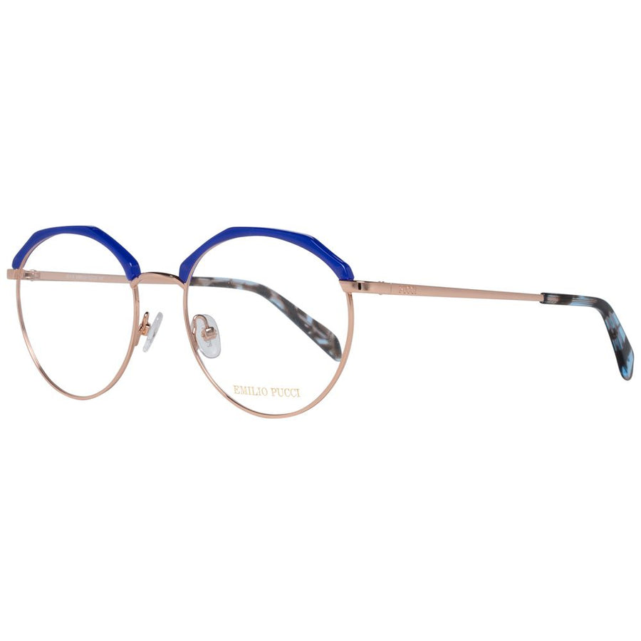 Emilio Pucci PUEP510352083AC Metal eyeglasses in rose gold