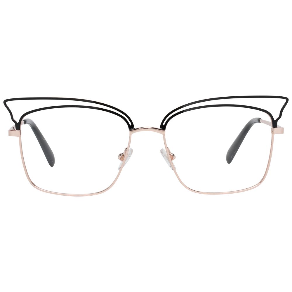 Black Metal Glasses (frames) Accessory