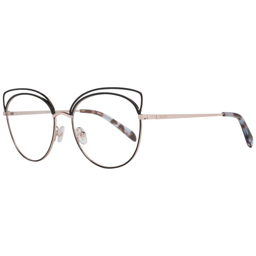 Black Metal Glasses (frames) Accessory