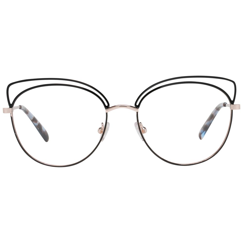 Black Metal Glasses (frames) Accessory