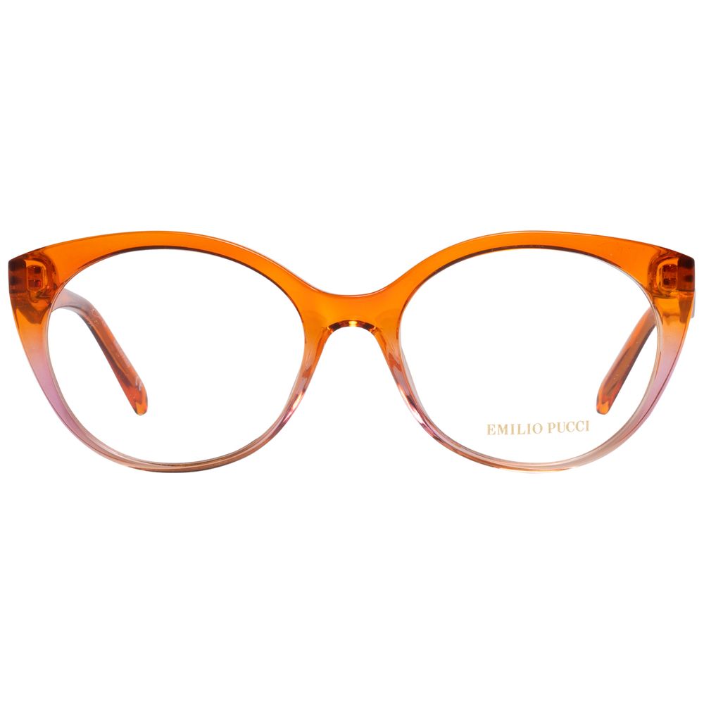 Orange Plastic Glasses (frames) Accessory